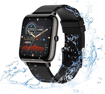 Smartwatch para Mujer Hombre, Reloj Inteligente de Fitness con Contador de Pasos, Smart Watch con Monitor de Sueño Contador de Caloría Pulsómetros