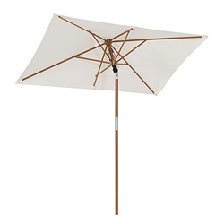 Sekey® Sombrilla 210 x 140cm Parasole para Terraza Jardín Playa Balcón Piscina Patio ，Protector Solar UV50+ ， Rectángulo en oferta
