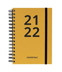 Papertrac - Agenda Académica 21-22 Ocher - Día Página- 320 páginas - Tamaño A5-14 x 21,2 cm precio