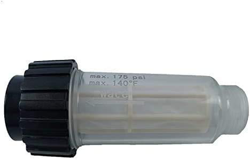 1x Filtro de Agua Que Incluye Inserto de Filtro (5.731-050.0) para Todas Las lavadoras a presión Karcher con conexión de Agua de 3/4 de Pulgada como K características