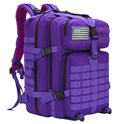 XIAO HUI 45L Mochila táctica para senderismo, ciclismo, escalada unisex (púrpura) precio