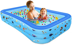 Chalpr Piscina Hinchable Rectangular,3 M Piscina Hinchable，Piscina Inflable Familiar,Piscina Niños y Adulto, Fiesta AcuáTica De Verano, Exterior, Jard precio