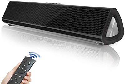 Barra de Sonido TV, Altavoz Bluetooth 5.0, Barra de Sonido Bluetooth, Cine en casa Sonido Envolvente para televisores, PC, Dispositivos móviles, Sonid