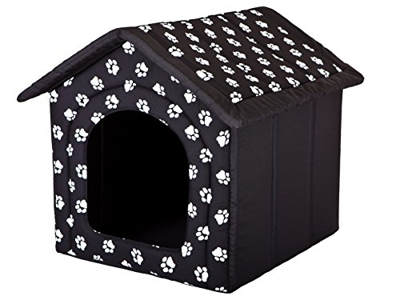 Hobbydog R5 BUDCWL2 - Cueva para Perros (tamaño R5, 70 x 60 x 63 cm, 2 kg), Color Negro