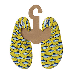 Slipstop Zapatillas de playa para niños, antideslizantes, deportivas, para natación, vacaciones, yoga, unisex, factor de protección solar, 50 tallas,  en oferta