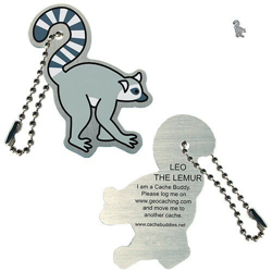 Leo the Lemur Travel Tag Geocaching Tb Trackable en oferta