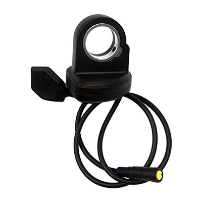 sharprepublic Controlador de Velocidad del Scooter de la Bicicleta eléctrica del Acelerador del Pulgar de la Bici con el Cable de 12"Conector Hembra d
