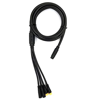 Cable Impermeable Ebike JULET 1T4 para Controlador/Ebrake/Acelerador/Pantalla Cable de conversión de Bicicleta eléctrica