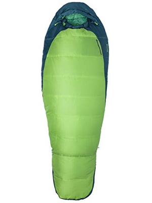 Marmot Trestles 30 - Saco de Dormir sintético para Mujer, Color Verde Azulado