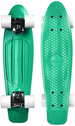 Ridge 22 Mini Cruiser Tarjeta Retro monopatín, Pastel, Pastel de Serie, Totalmente Equipado, diseñado Verde Mint Pastel Talla:Small precio