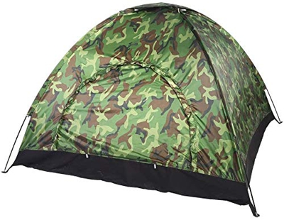 AIBOOSTPRO Tienda de Campaña, Tienda de Campaña al Aire Libre de Camuflaje para 3-4 Personas, Impermeable, Protección UV, Tienda de Campaña para Exter