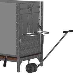 Kerbl terneros cabaña Carrito transportador para terneros Box precio