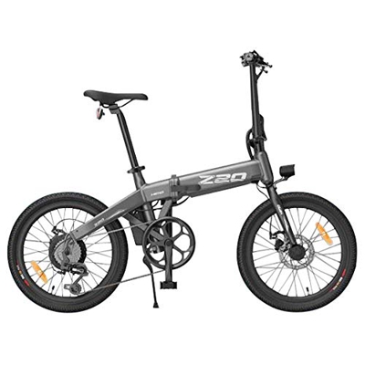 HIMO Z20 Bicicleta eléctrica Plegable para Adultos, Bici eléctrica de montaña de 20" para desplazamientos Diarios, Motor 250 W, batería 10 Ah, Engrana