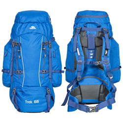 Trespass Trek Mochila, Unisex Adulto, Azul (elb), 33 l en oferta