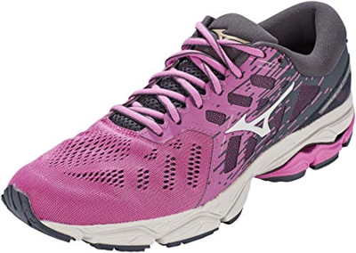 Mizuno Wave Ultima 12 (W), Zapatillas de Running Mujer, Ibis Rose/White/India Ink, 38 EU