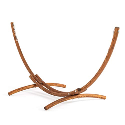 Ampel 24 MotionXperts, Soporte para Hamaca de Madera, Malaysia: 316cm | sin Hamaca | Madera de lárice Resistente | Capacidad: 150 kg