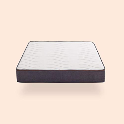 KHAMA Modelo Essential Basic | Muelles Ensacado con viscoelástica | Firmeza 8/10 | 28% Más Transpirable I Room Lux, 150X200x28