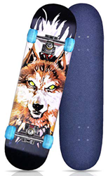 khrodis Skateboard Principiantes，Adulto Penny Board，Variedad de Estilos，Adecuado para Adolescentes, niñas, niños, Adultos-Patrón 33_Rueda Intermitente características