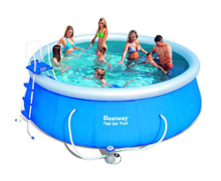 Bestway - Piscina con Bomba y Accesorios 457x122 cm (57148) características