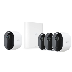 Arlo Pro 3 sistema de seguridad, 4 cámaras, blanco precio