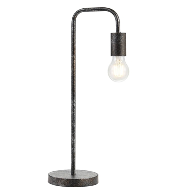 Lindby Brooke lámpara de mesa vintage, rojizo