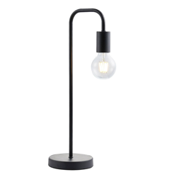 Lindby Erivana lámpara de mesa, negro características