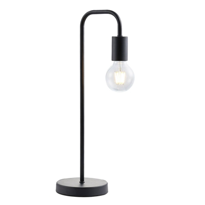 Lindby Erivana lámpara de mesa, negro