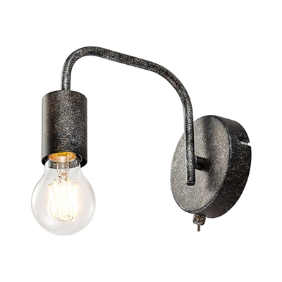Lindby Brooke aplique vintage, óxido antiguo, E27