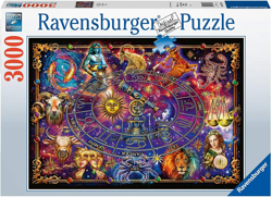 Ravensburger 16718. Signos del Zodiaco. Puzzle de 3000 piezas. 121x80cm características