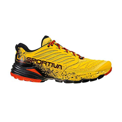 LA SPORTIVA Akasha, Zapatillas de Trail Running Hombre, Yellow/Red, 45.5 EU precio