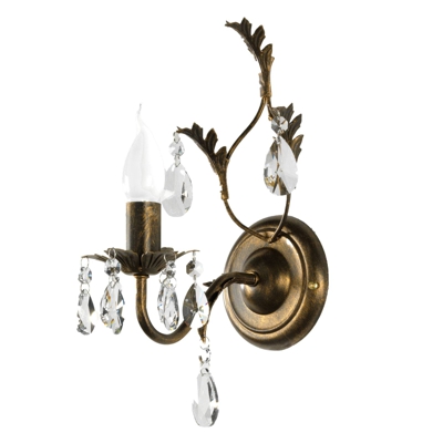 Aplique Teresa como lámpara de araña, 1 luz