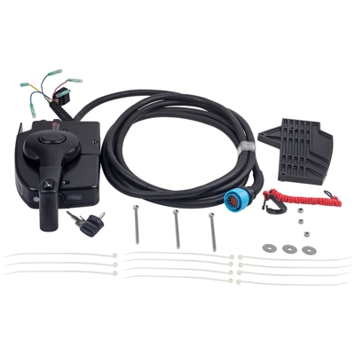 Consola de caja de control de montaje lateral compatible con motores compatible para Mercury Marine de 4 tiempos 881170A13