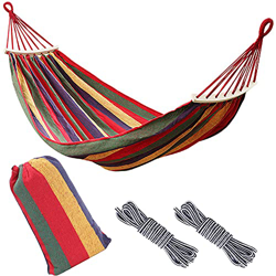 Hamaca Exterior Camping, ZoneYan Hamaca de Jardin Plegable, Hamaca de Lona Exterior, Hamaca Exterior, Hamaca Camping Colgante, Hamaca Jardin Plegable  precio