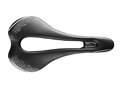 Selle Italia - Sillìn Bicicleta de Carretera SLR TM Superflow, Rail Manganese Tubo Ø7, Sillìn Road Perfomance Duro-tek, Comfort