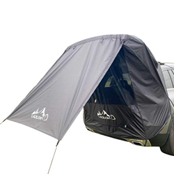 adgbd Carpa de refugio de coche, toldo portátil para remolque, carpa de techo, toldo para maletero de coche, toldo ligero para caravana a prueba de ll precio