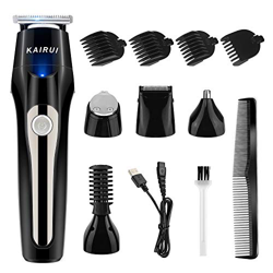 PTN Cortapelos Hombre Maquina de Cortar, Maquina Recortadora de Barba, Cortapelos Recargable, La Recortadora de Precisión es Adecuada para Cabello, Ba precio