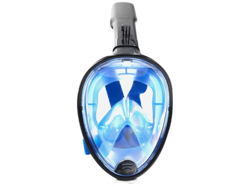 SK8 Aqua, Máscara Snorkel, Cámara deportiva, Talla L/XL, Azul y negro en oferta