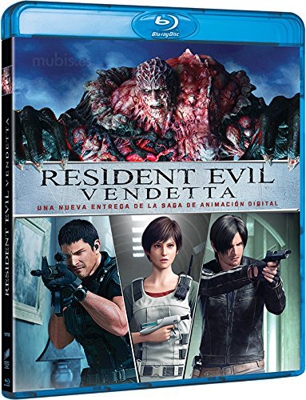 RESIDENT EVIL VENDETTA BLU RAY NUEVO ( SIN ABRIR ) NUEVA ENTREGA SAGA ANIMACION