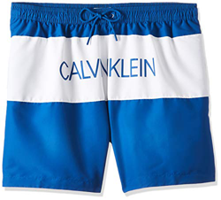 Calvin Klein Medium Drawstring Bañador, Azul (Snorkel Blue CJR), M para Hombre precio