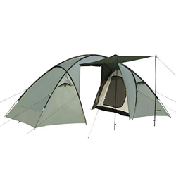 Outsunny Tienda de Campaña para 3-4 Personas Impermeable 2000mm Tienda Iglú Familiar Portátil con 2 Puertas para Camping Senderismo Acampada 480x220x1 en oferta