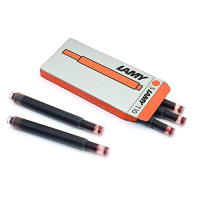 Lamy 1233527 T10 - Juego de 5 cartuchos de tinta, color bronce