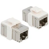 86012 cambiador de género para cable RJ45 Gris, Embrague