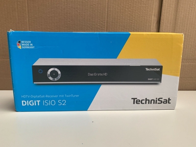 TechniSat DIGIT ISIO S2 - DVB-S/S2 - Twin-Sa­tel­li­ten­re­cei­ver - Schwarz