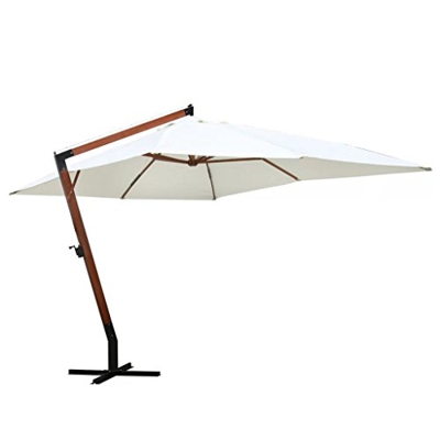 Festnight Sombrilla Terraza Parasol para Patio 3 x 4 m