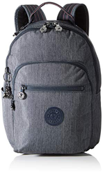 Kipling SEOUL S Mochila tipo casual, Azul (Active Denim) en oferta