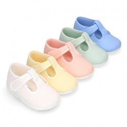 Pepito Bebé Niño Lona Piqué En Colores Pasteles Y Suela Super Flexible. 18 Azul precio