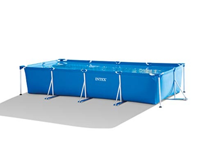 Intex Frame Pool Set Juego de Piscina Rectangular (4,5 x 2,2 x 0,84 m)