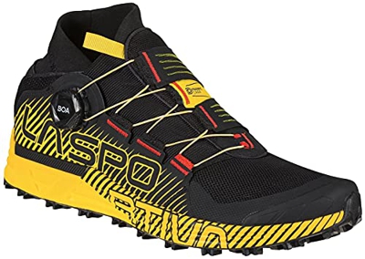 LA SPORTIVA Cyklon, Zapatillas de Trail Running Hombre, Black/Yellow, 42 EU