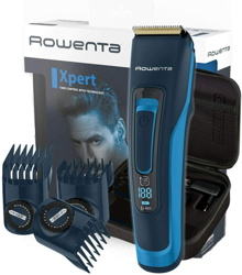 Rowenta Advancer Xpert TN5241 Cortapelos titanio, 45 ajustes 120 minutos autinom en oferta