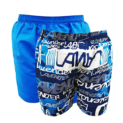 1s1k Bañador de Hombre Pack 2 Unidades con Bolsillos y Secado rápido (Azul Eléctrico, M) en oferta